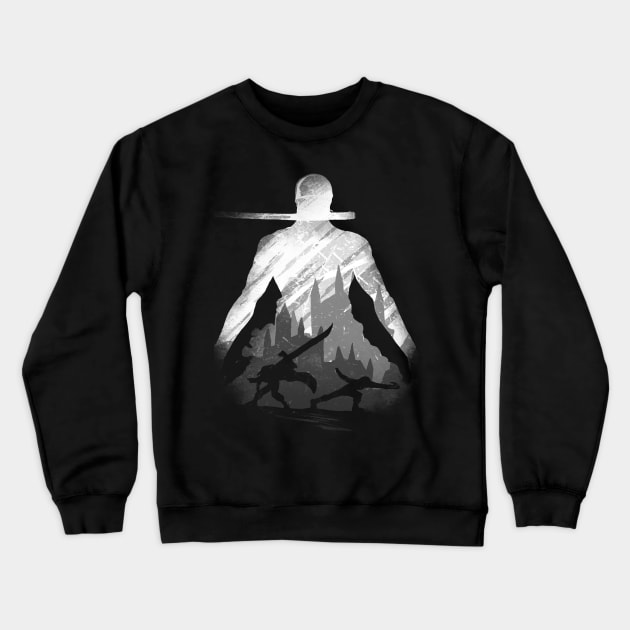 Monochrome Hunter Crewneck Sweatshirt by FanFreak